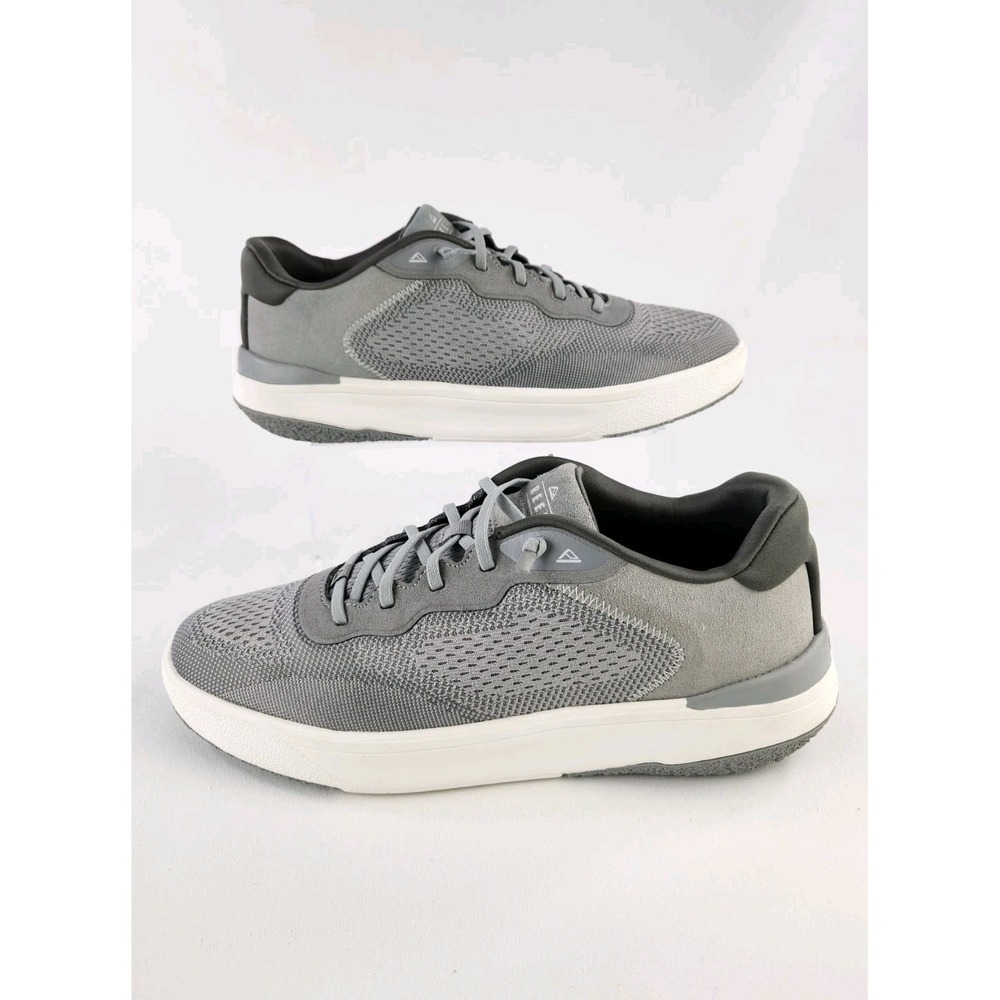 Men's Reef Shoreline Del Mar Lightweight Gray Sneakers Cushioned Shoes Size 11